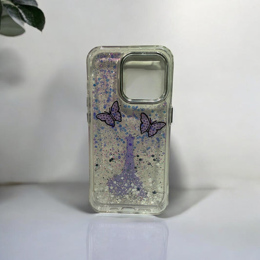 Glitter Case | iPhone 15 Pro (Paris Violet, Pack of: 1)