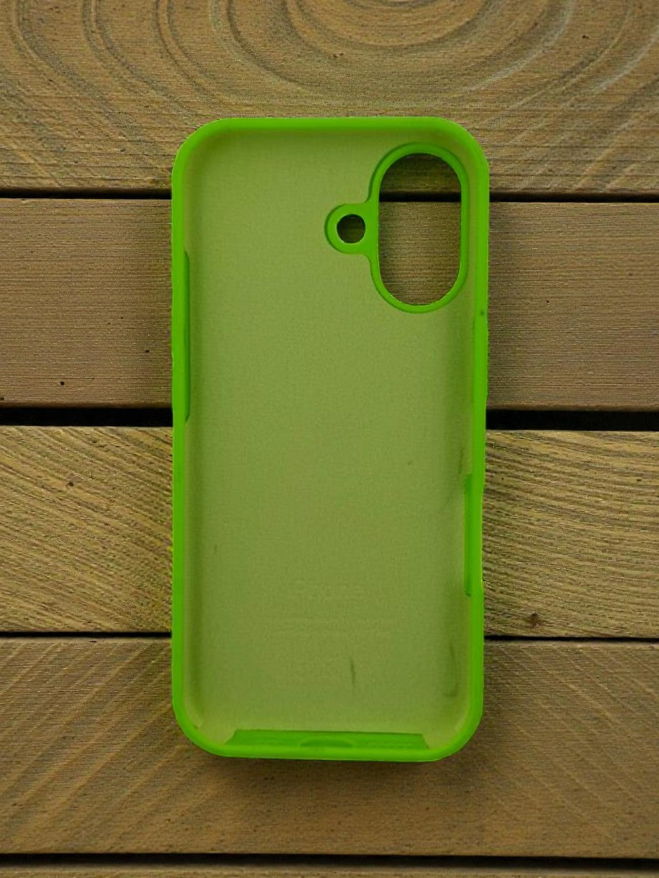 iPhone 17 | Fluorescent Green, Premium Silicone Case | Pack of: 1