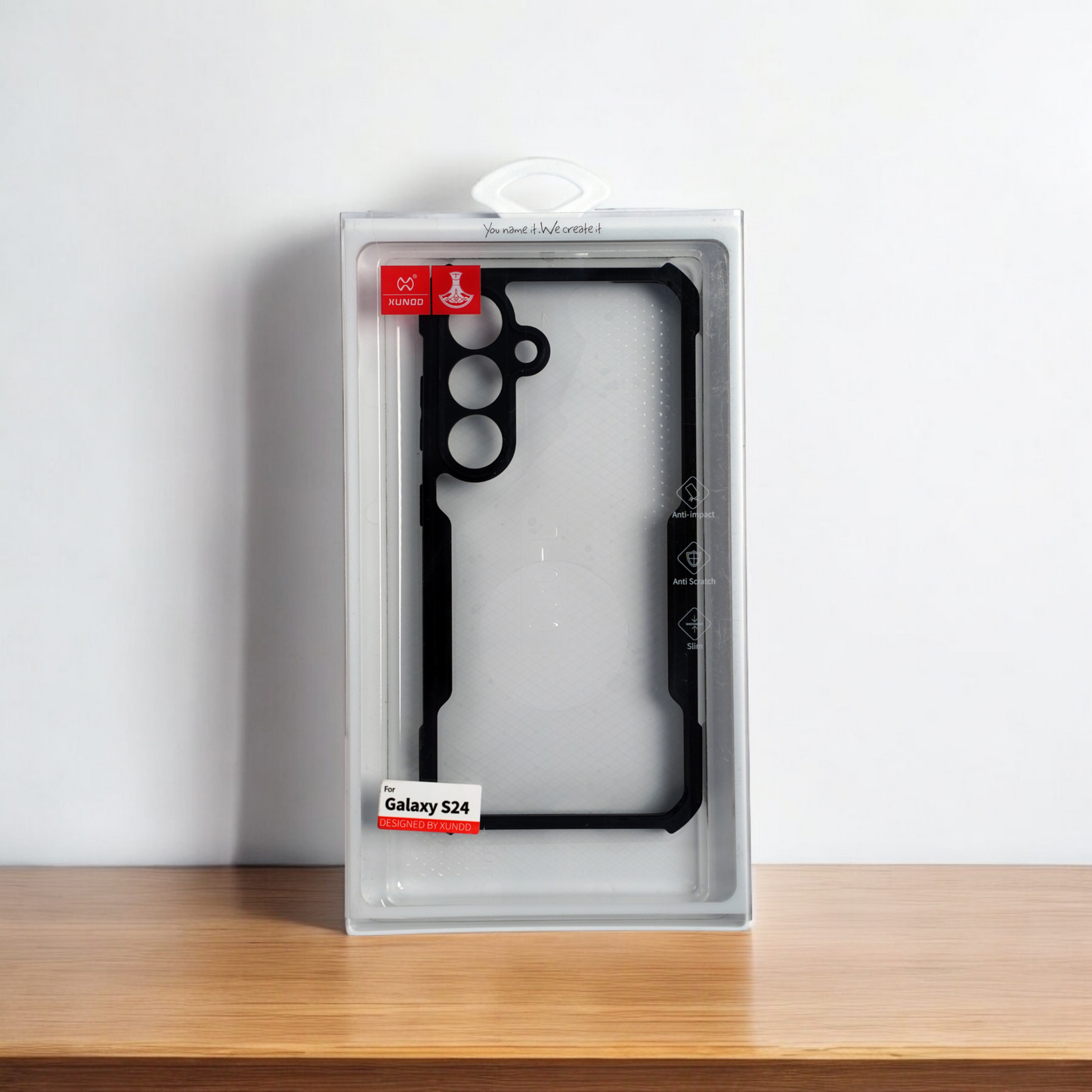 XUNDO S24 Case | Black, Camera Bump Protector, Pack of : 1