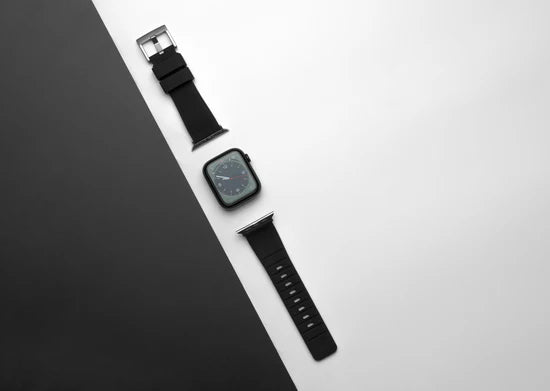 Just Black | Buckle Up In Silicone | iWatch Straps