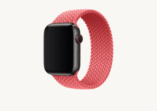 Candy Pink | Braided Solo Loop | iWatch Straps