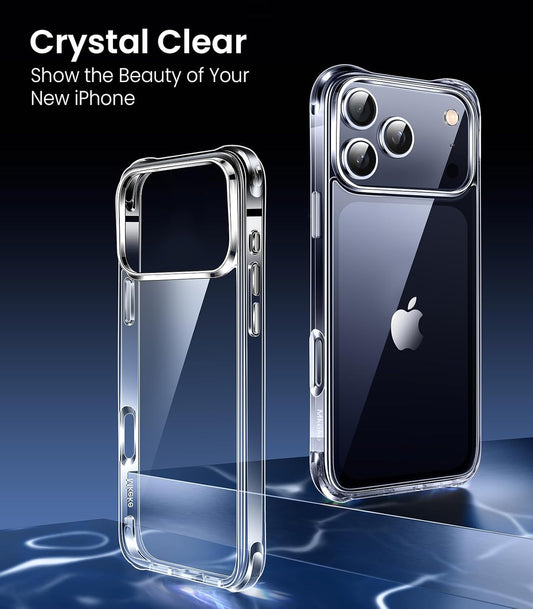 iPhone 17 PRO MAX | Premium Clear Case | Anti-Yellowing, Pack of: 1