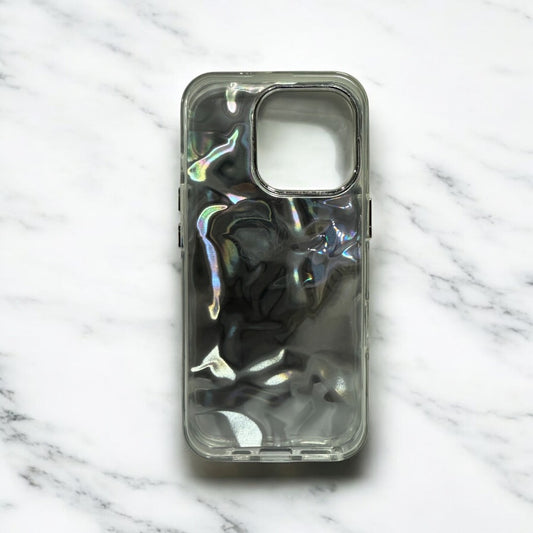 Glitter Case | iPhone 16 Pro (Butterfly Blue & Violet, Pack of: 1)