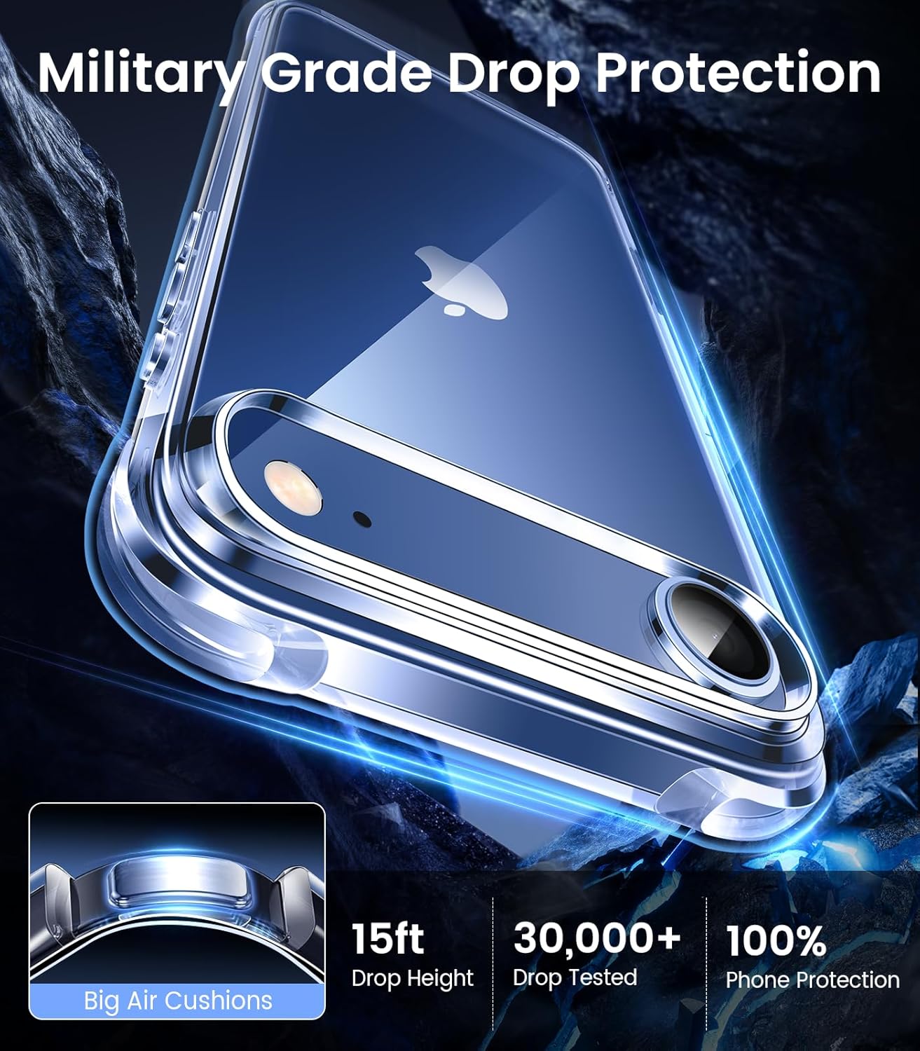 iPhone 17 AIR | Premium Clear Case | Anti-Yellowing, Pack of: 1