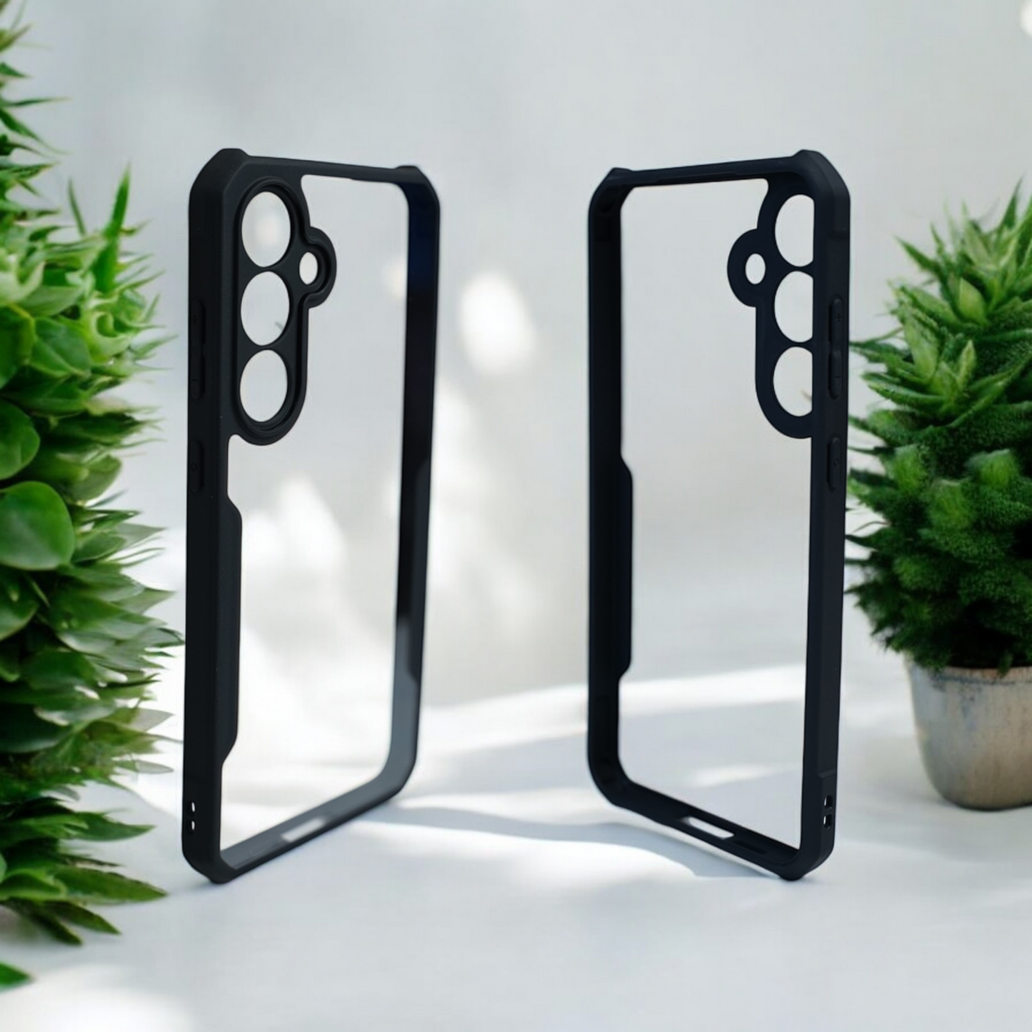 XUNDO S24 Case | Black, Camera Bump Protector, Pack of : 1