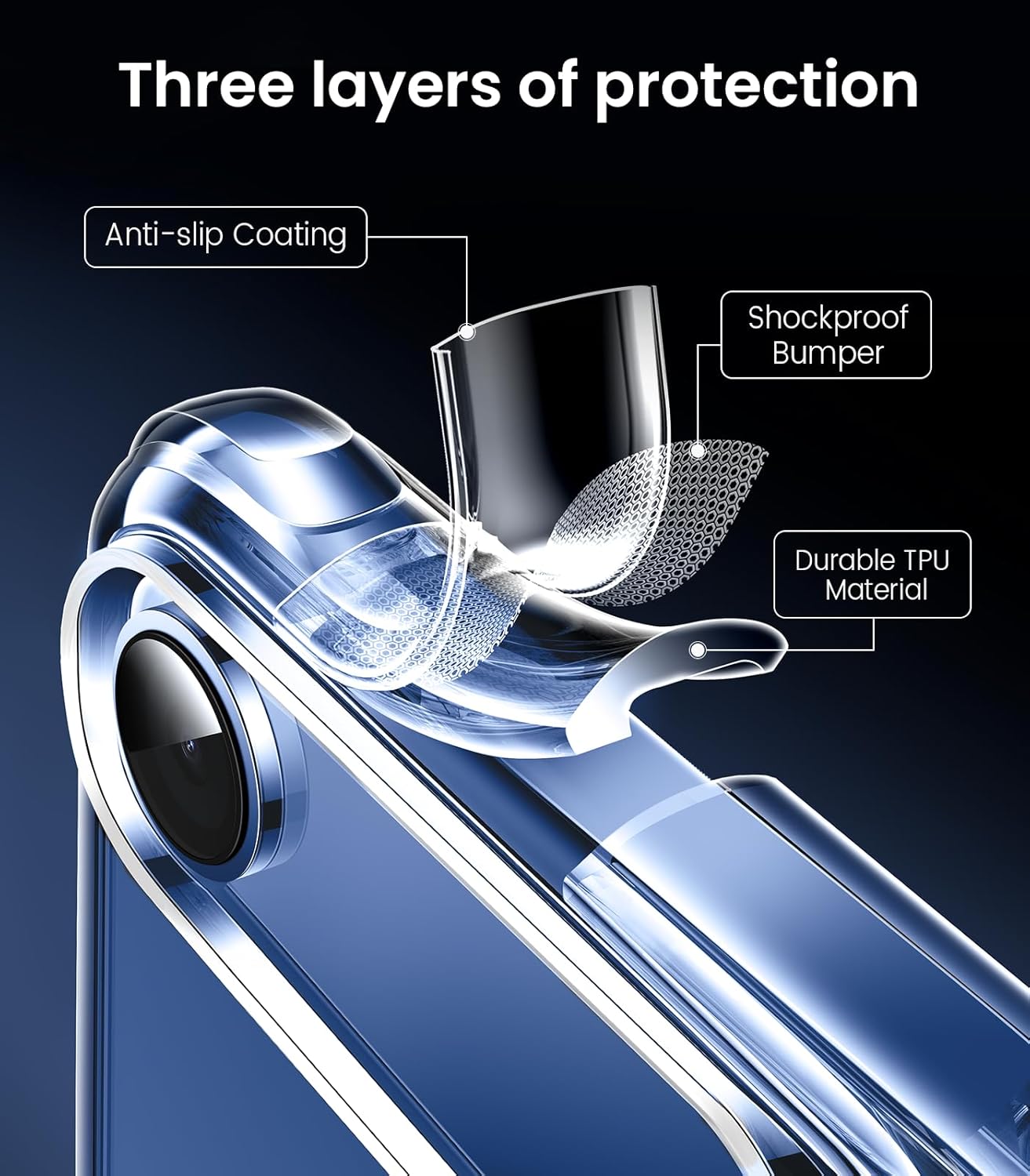 iPhone 17 AIR | Premium Clear Case | Anti-Yellowing, Pack of: 1