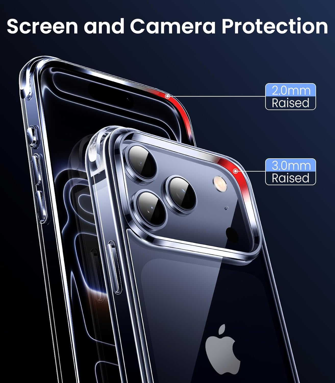 iPhone 17 PRO MAX | Premium Clear Case | Anti-Yellowing, Pack of: 1