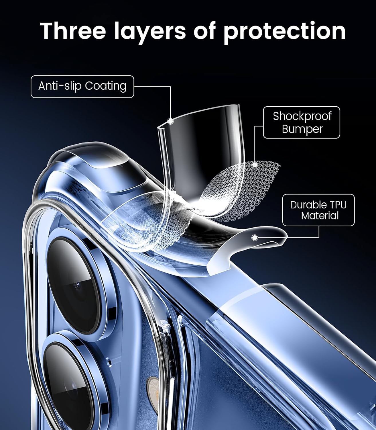 iPhone 17 | Premium Clear Case | Anti-Yellowing, Pack of: 1