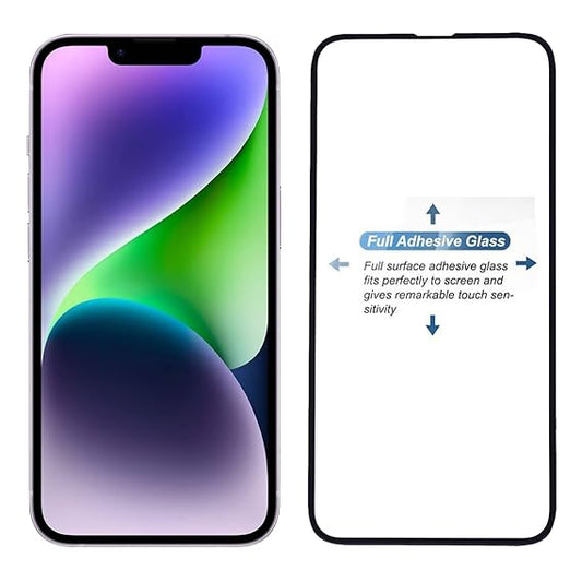 RAYON Tempered Glass Guard for Apple iPhone 14 (Pack of 1)