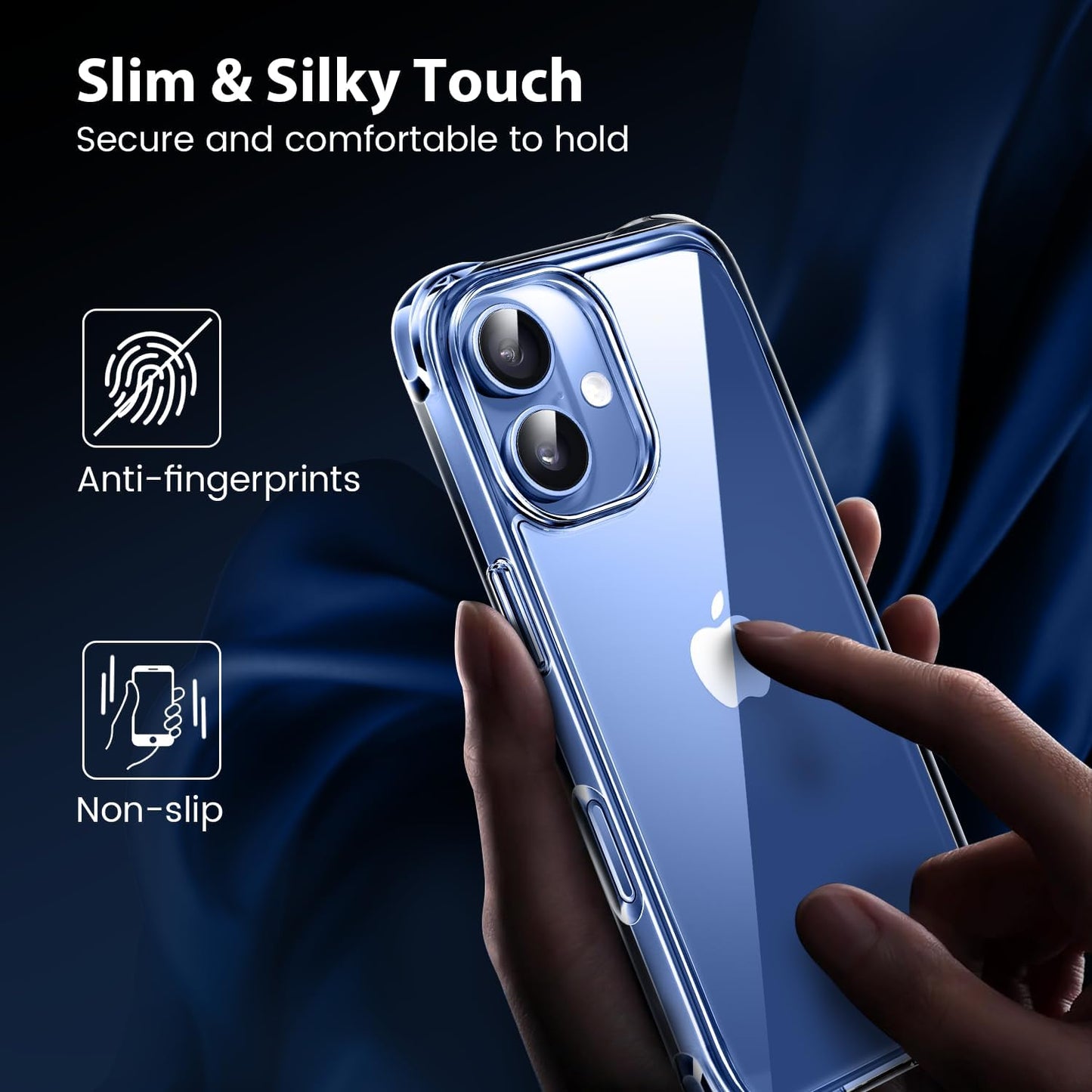 iPhone 17 | Premium Clear Case | Anti-Yellowing, Pack of: 1