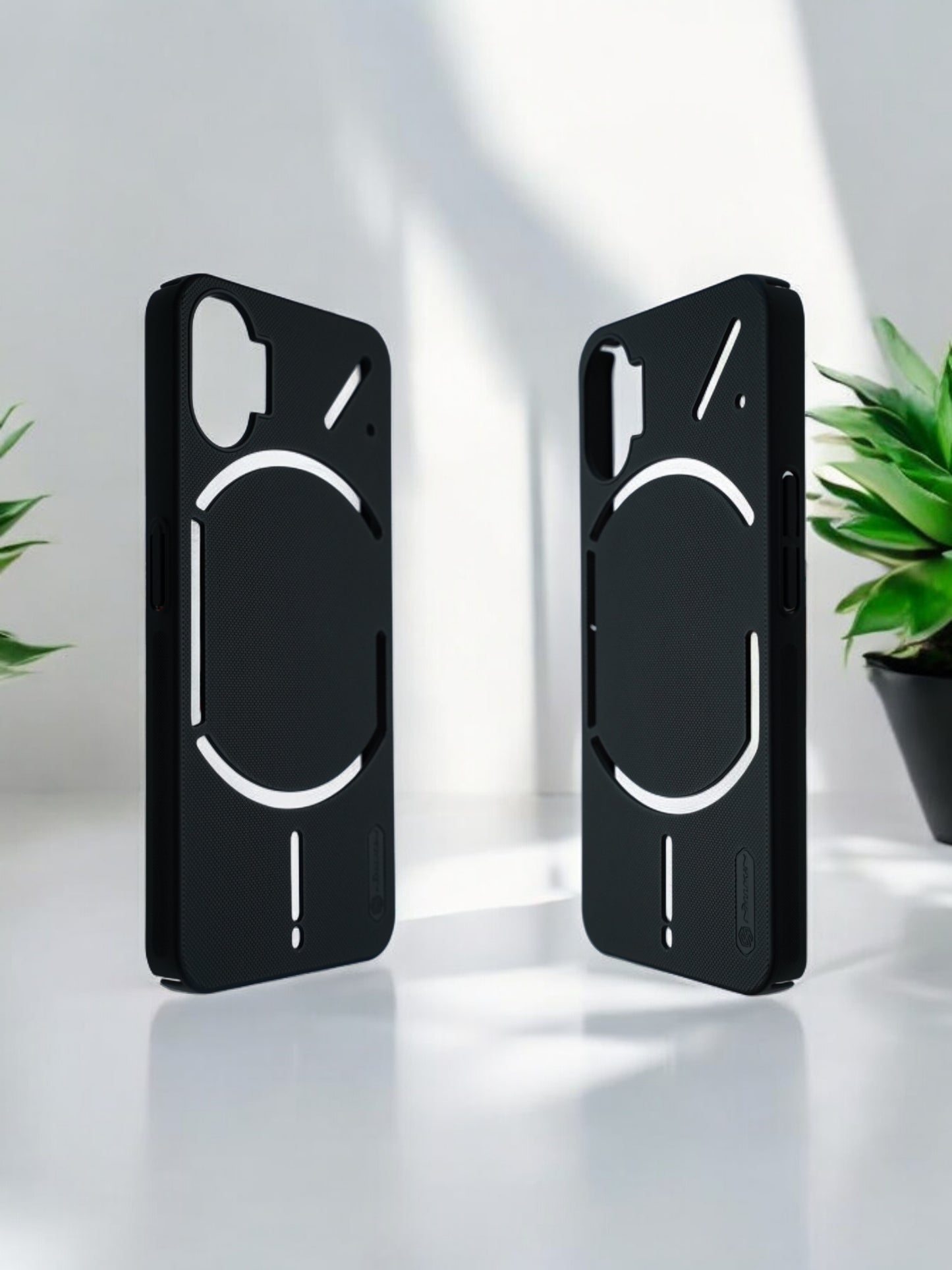 Nilkin Nothing Phone 1 Case | Super Frosted Shield Pro | Black