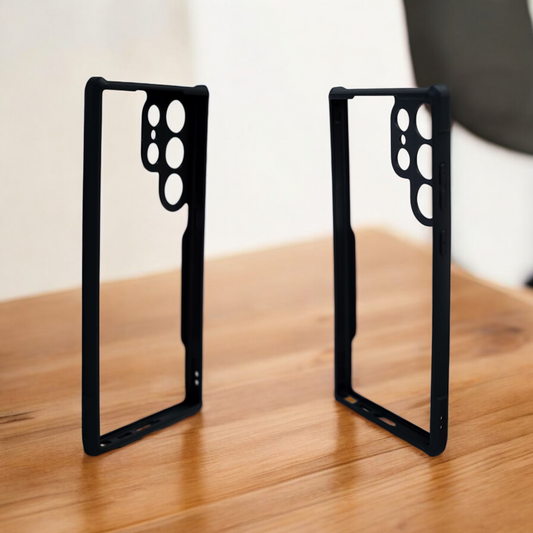 XUNDO S24 ULTRA Case | Black, Camera Bump Protector, Pack of : 1