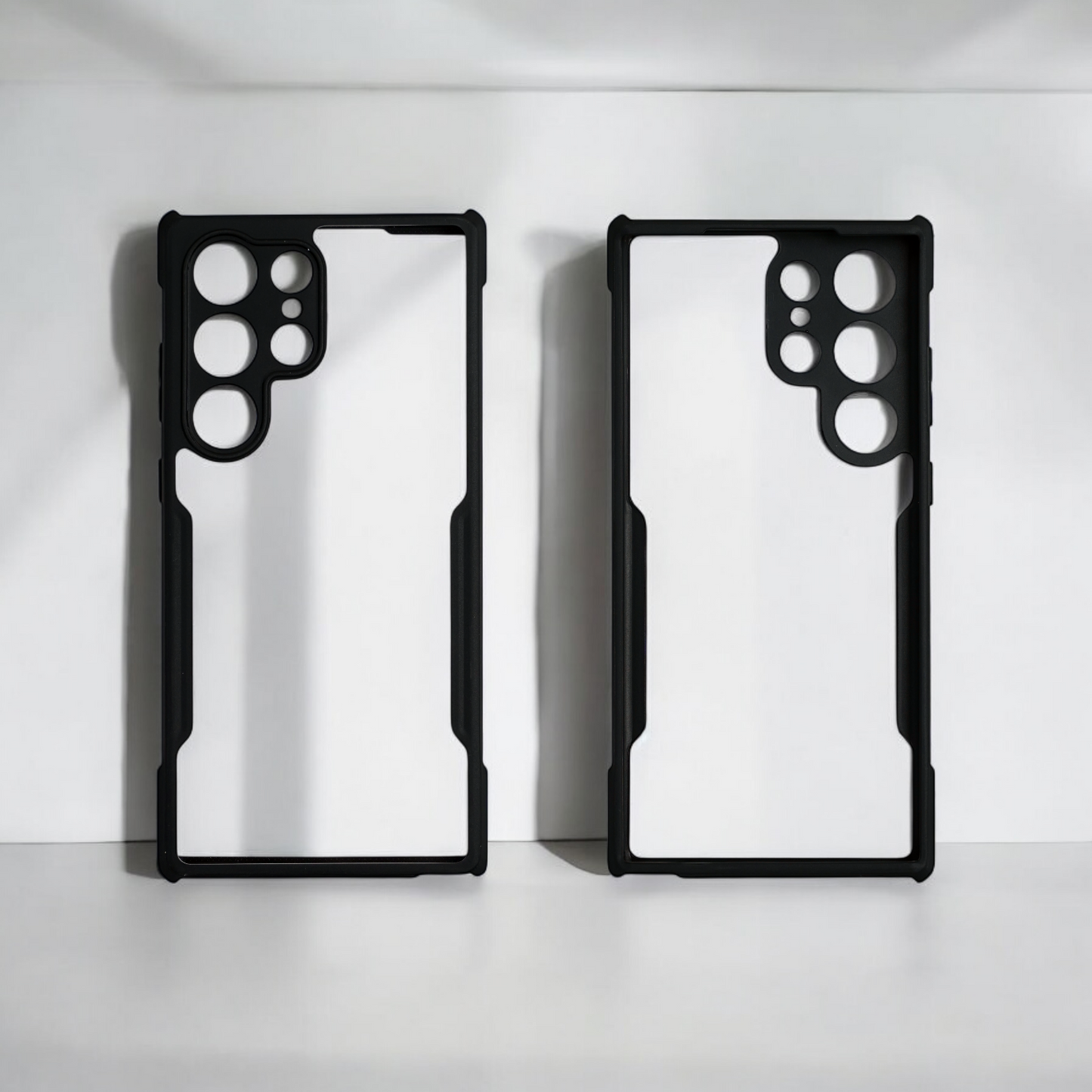 XUNDO S24 ULTRA Case | Black, Camera Bump Protector, Pack of : 1