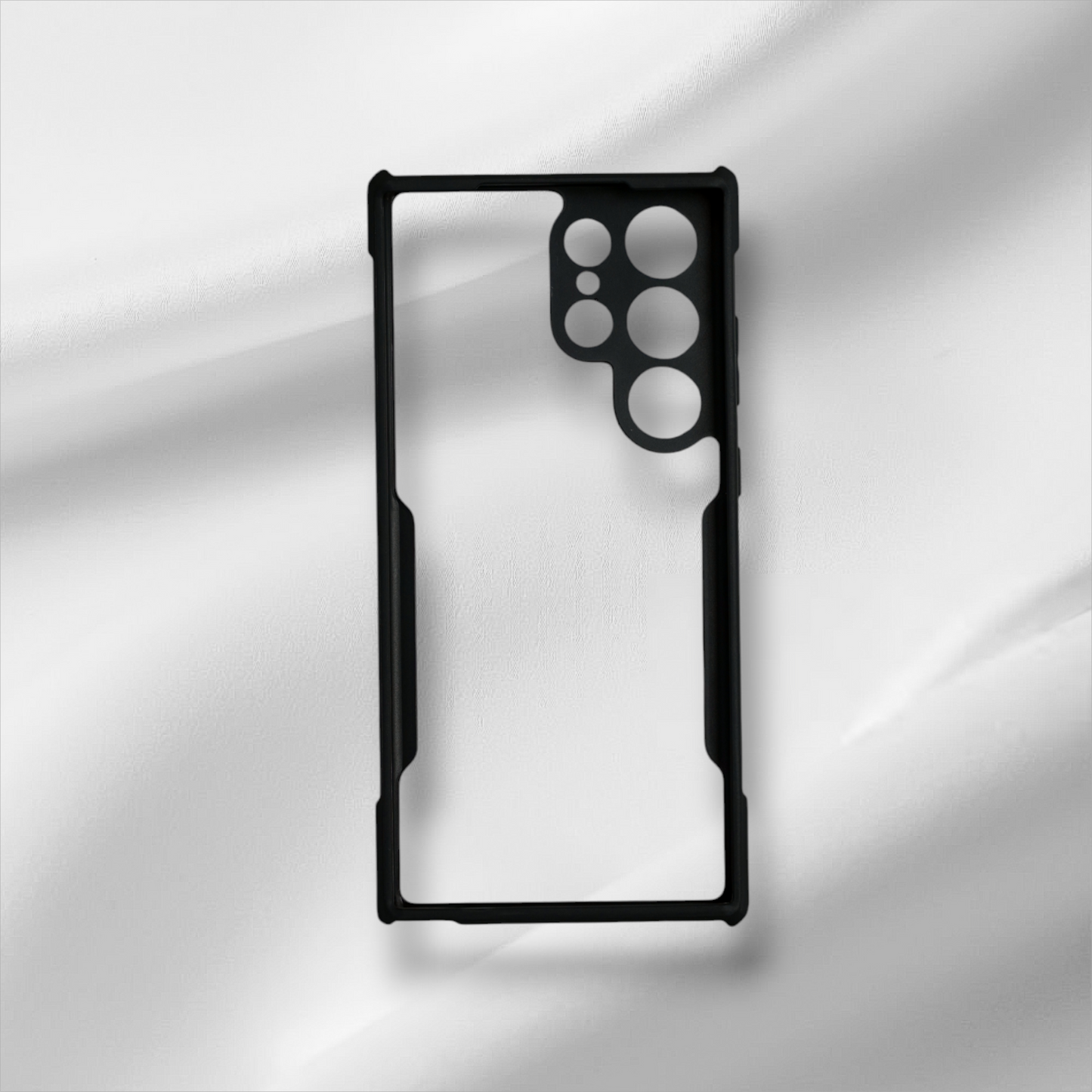 XUNDO S24 ULTRA Case | Black, Camera Bump Protector, Pack of : 1