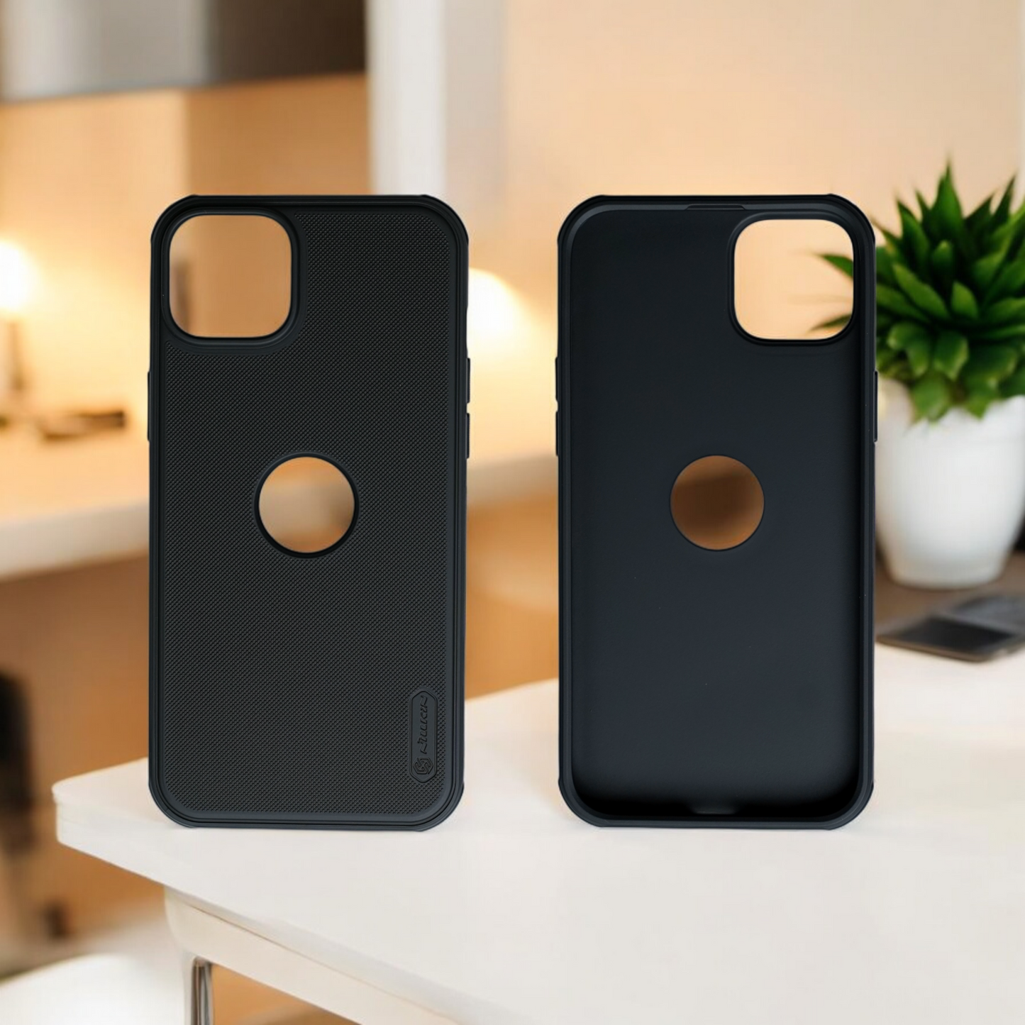 Nilkin iPhone 14 Case | Super Frosted Shield Pro | Black