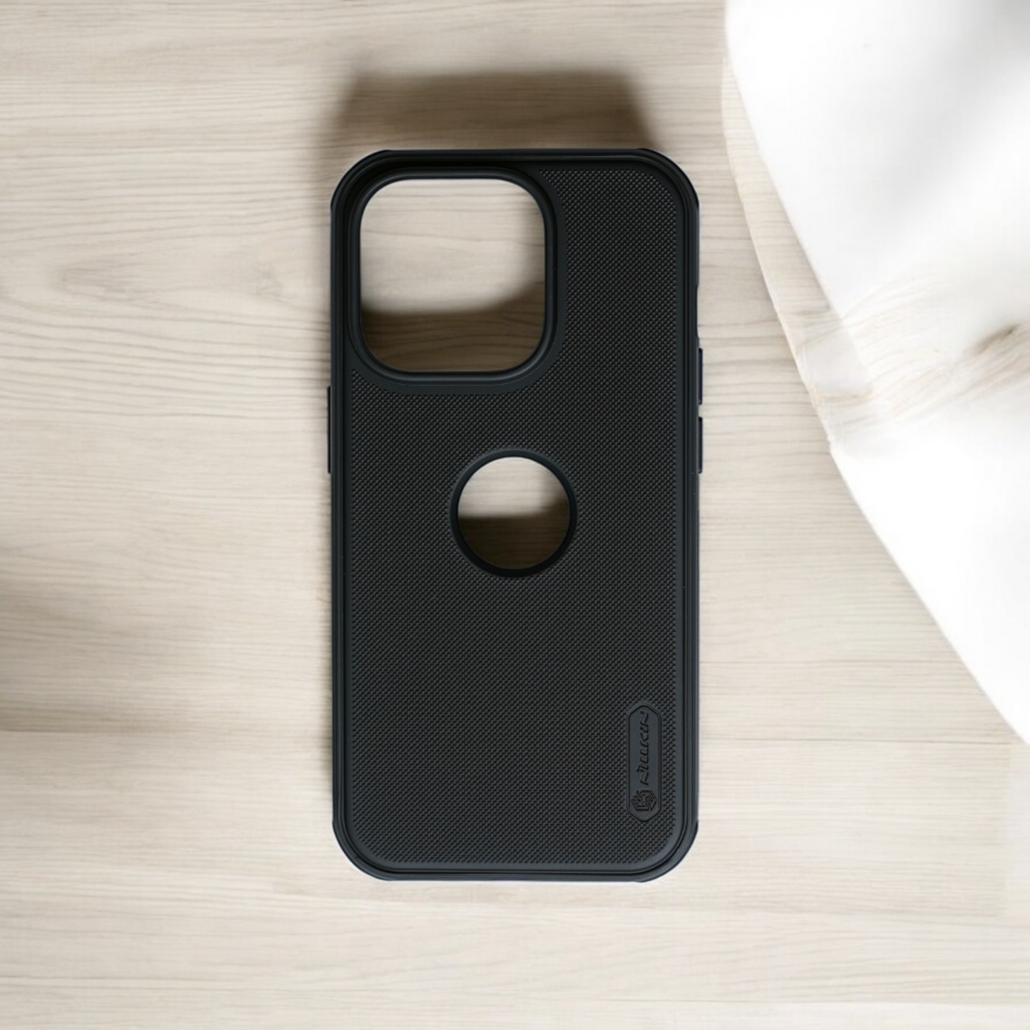 Nilkin iPhone 14 Pro Case | Super Frosted Shield Pro | Black