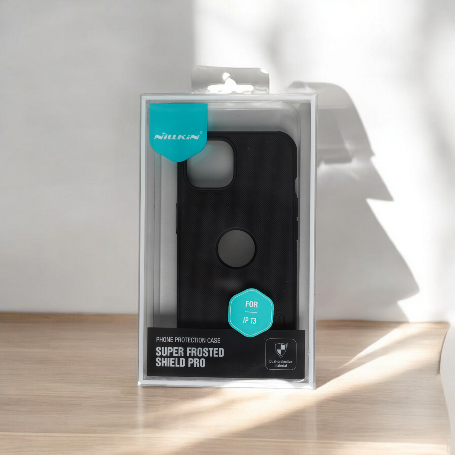 Nilkin iPhone 13 Case | Black | Super Frosted Shield Pro