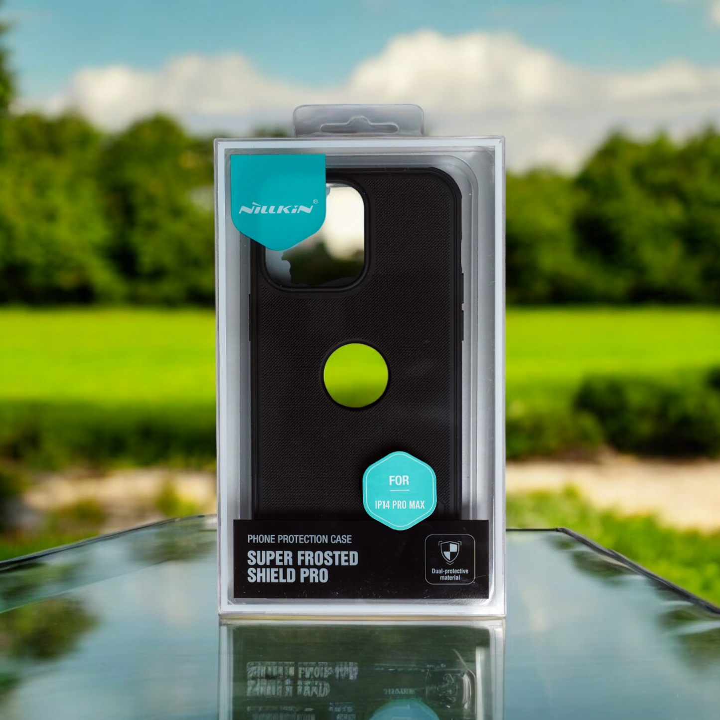 Nilkin iPhone 14 Pro Max Case | Black | Super Frosted Shield Pro
