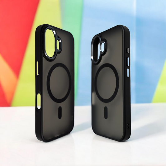 RAYON | Apple iPhone 16 Black Case with MagSafe | Protection Case