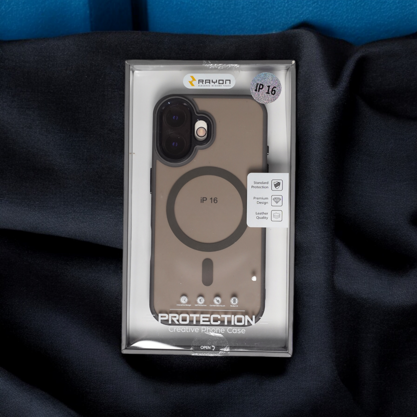 RAYON | Apple iPhone 16 Light Brown Case with MagSafe | Protection Case