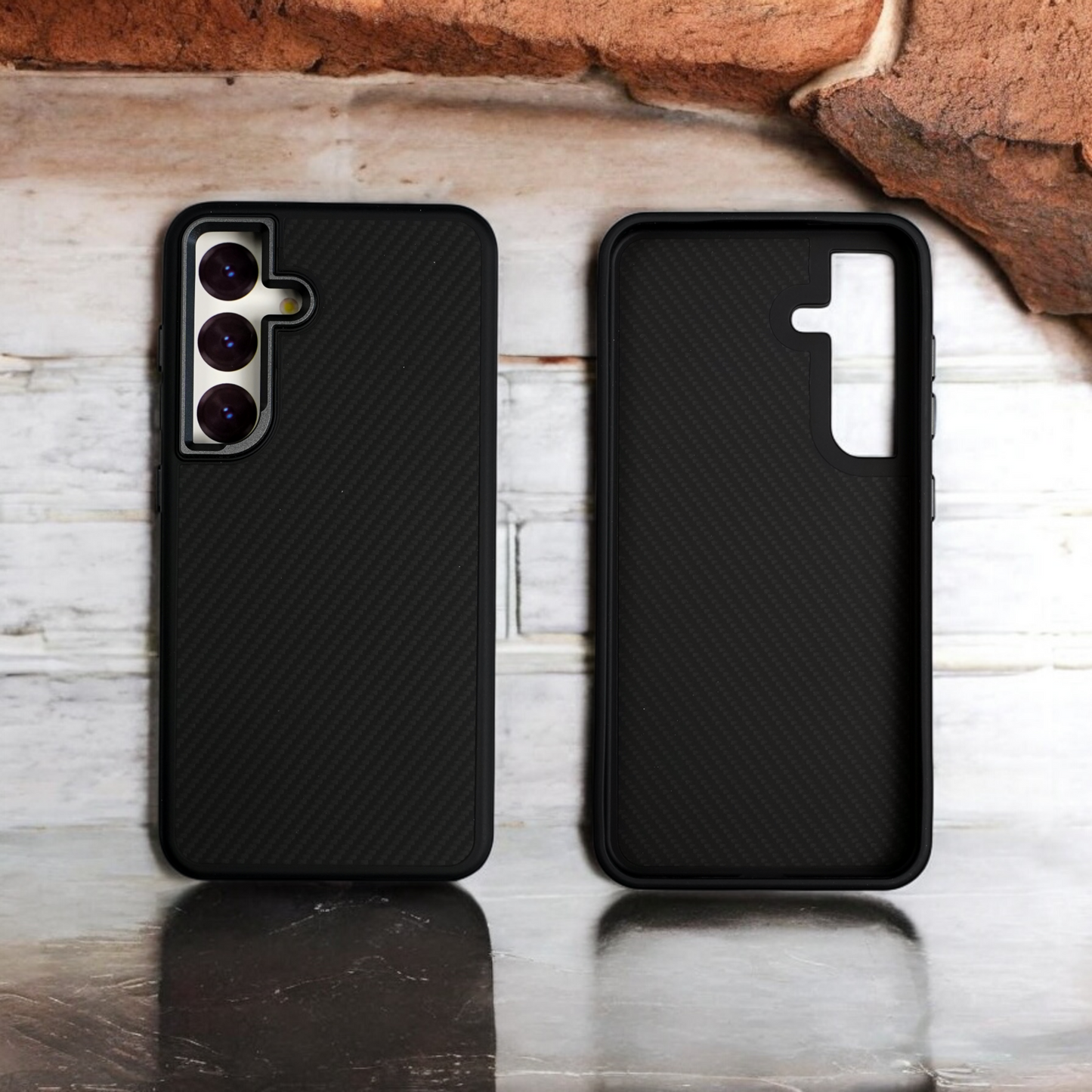 RAYON | Samsung S24 Black case | Protection Case