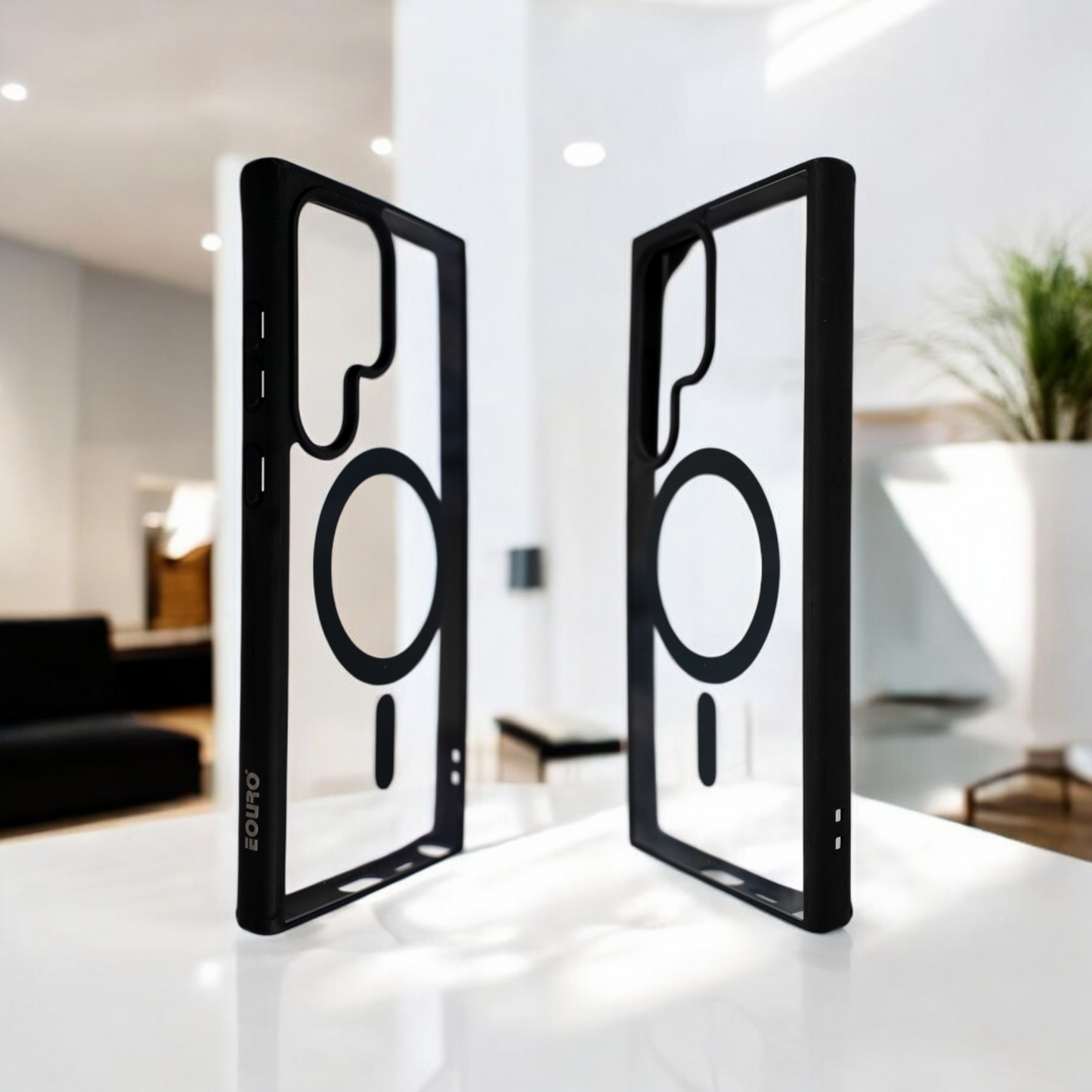 EOURO | Samsung S24 Ultra Transparent Case with Mag Safe