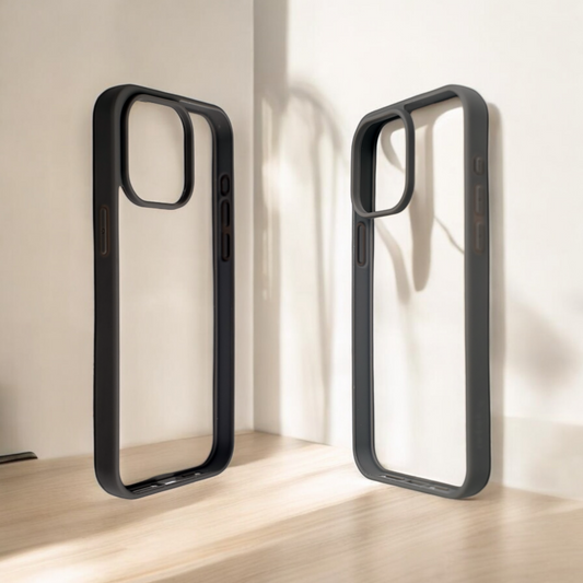 Spigen iPhone 15 Pro Max | Ultra Hybrid Transparent Case | Gray