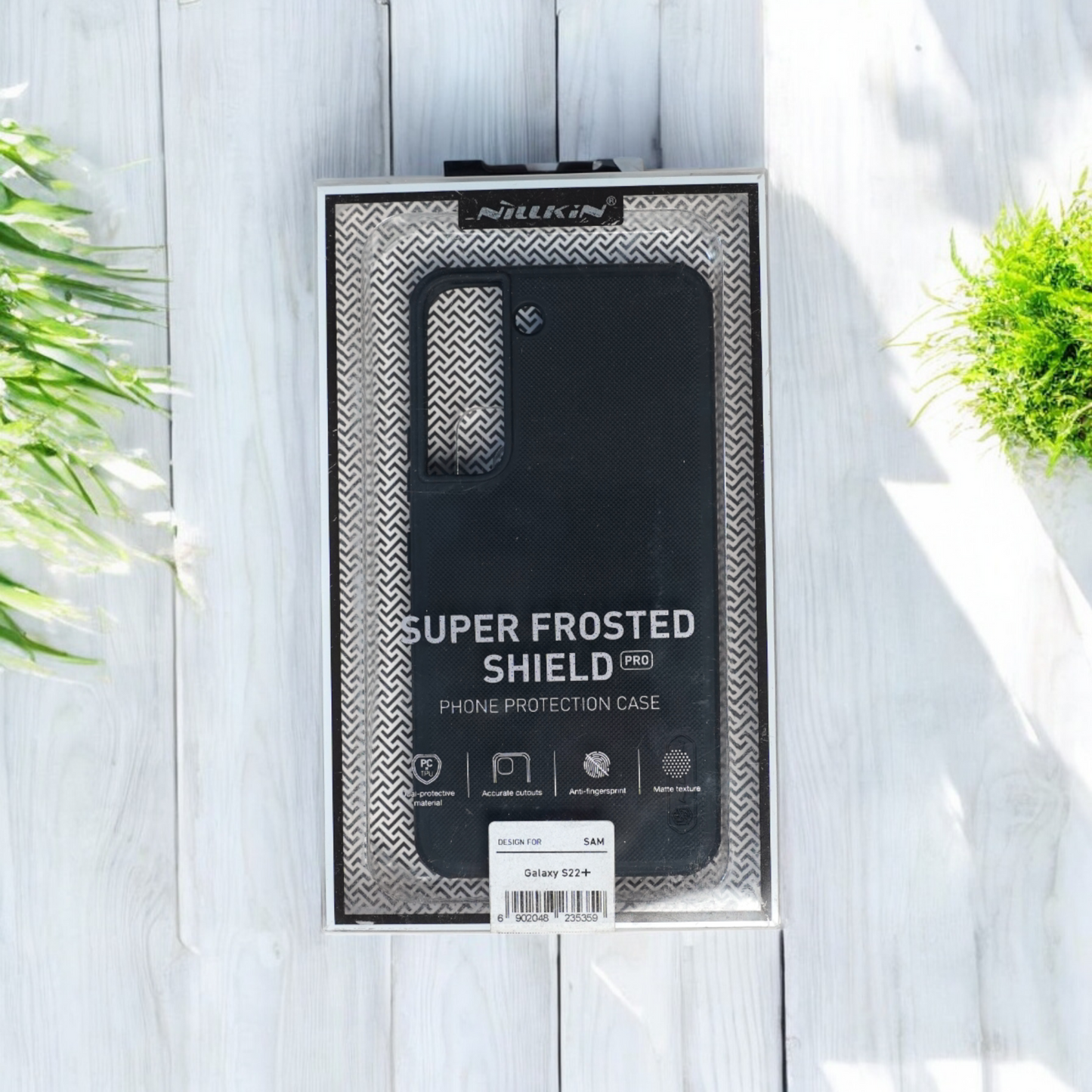 Nilkin Samsung S22 Plus Case | Super Frosted Shield Pro