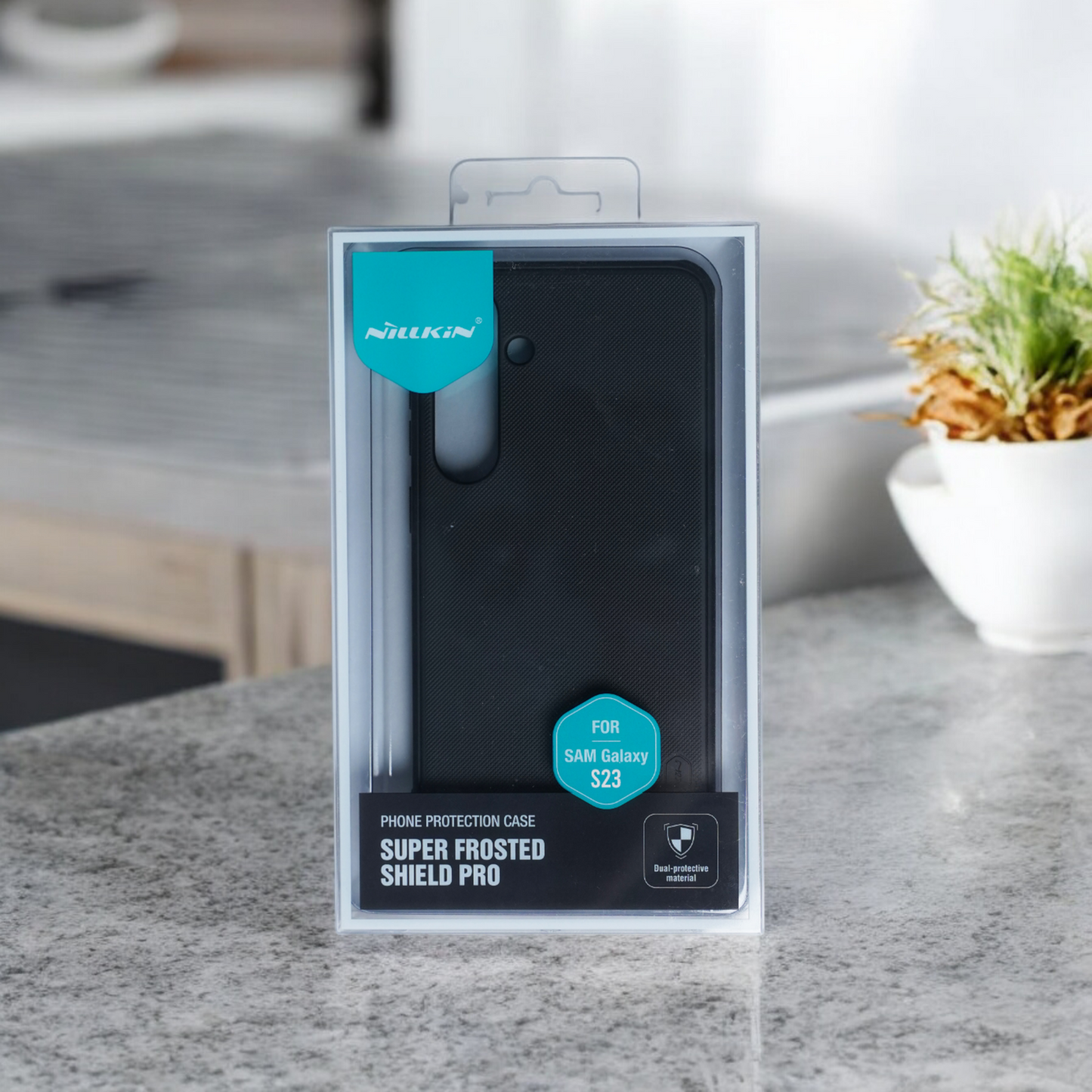 Nilkin Samsung S23 Case | Super Frosted Shield Pro