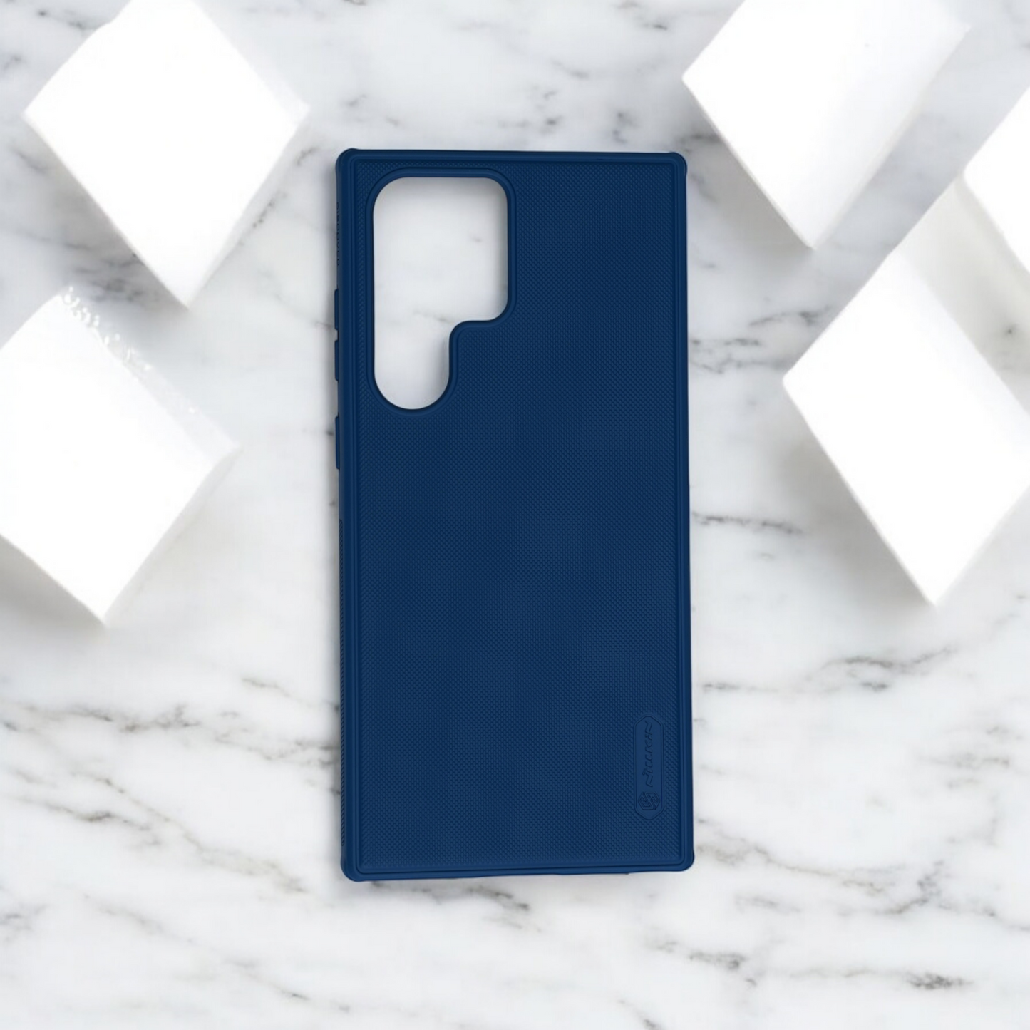 Nilkin Samsung S23 Ultra Case | Blue | Super Frosted Shield Pro