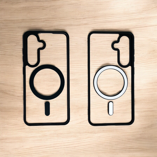 EOURO | Samsung S24 Transparent Case with Mag Safe