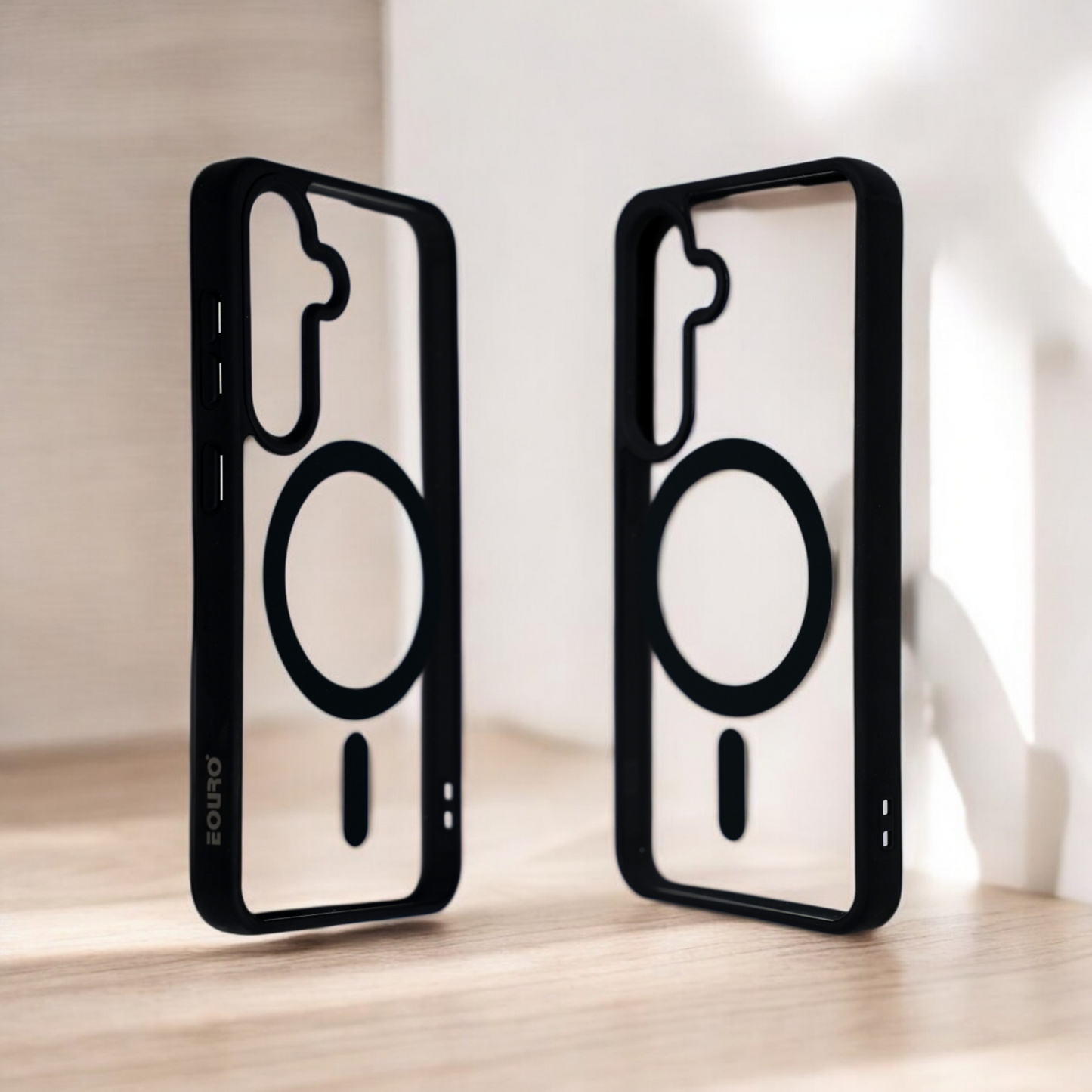 EOURO | Samsung S24 Transparent Case with Mag Safe