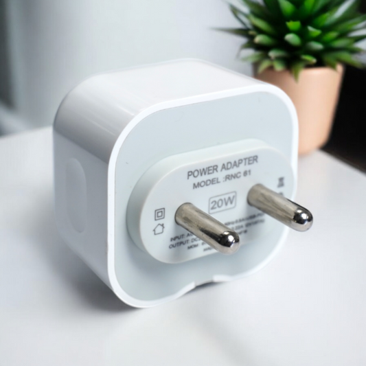 RAYON 20W POWER PD ADAPTER | Safe & Fast Charging