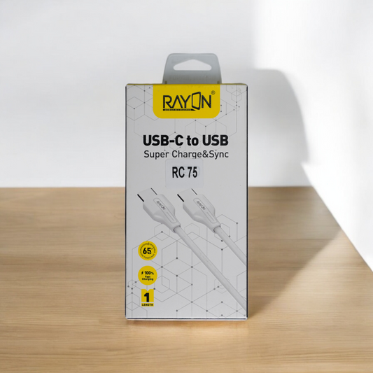 RAYON USB C to C Cable | Super Charge and Sync