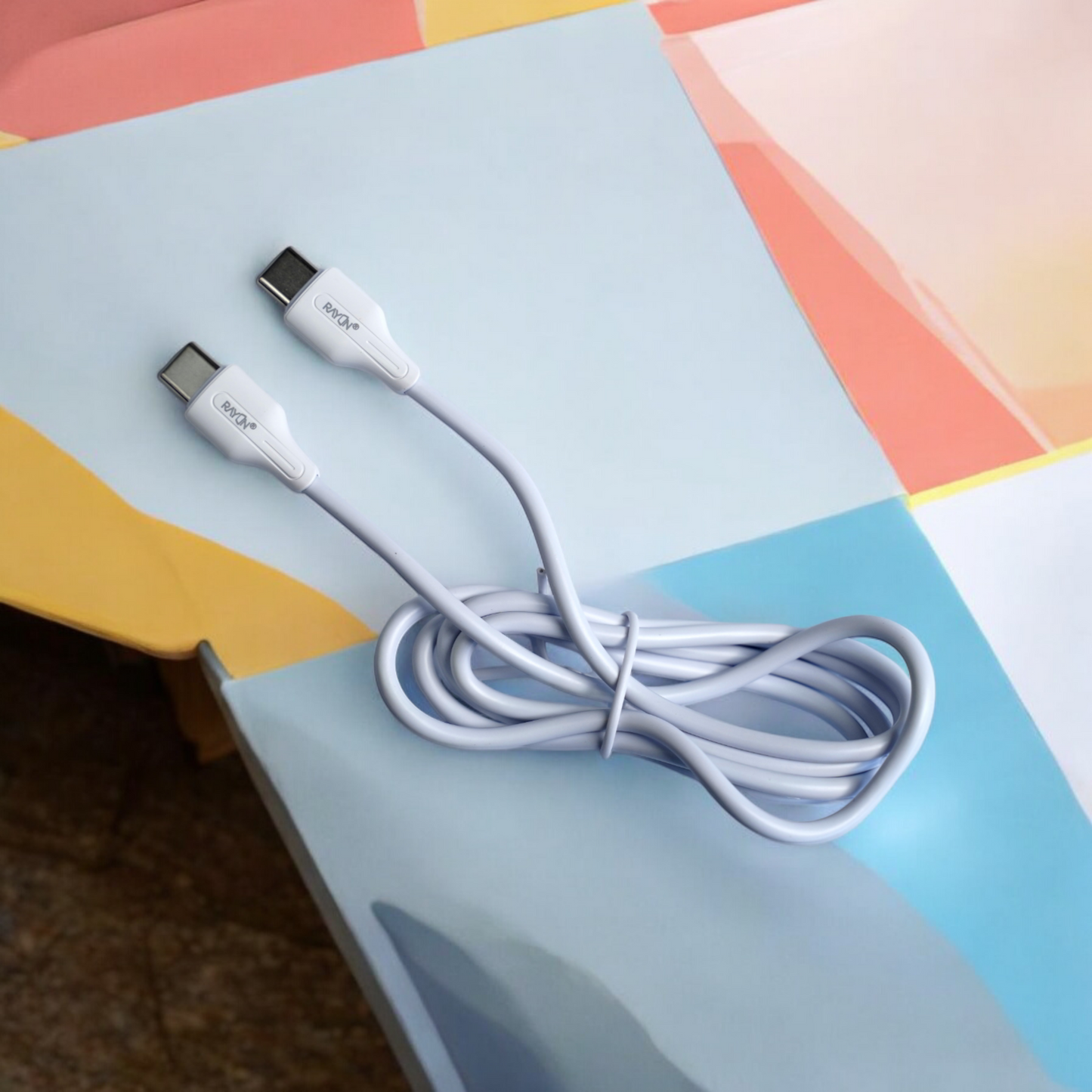 RAYON USB C to C Cable | Super Charge and Sync
