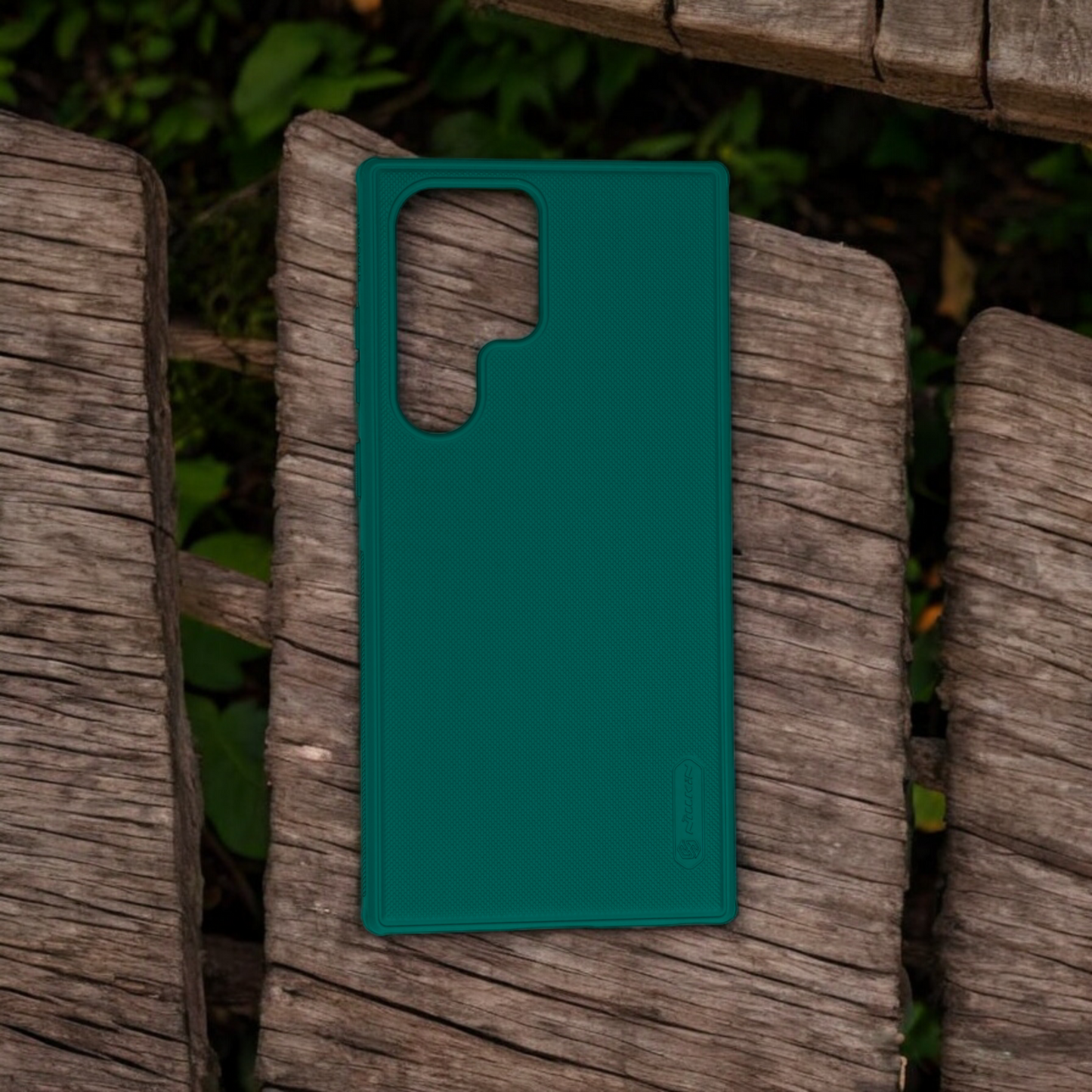 Nilkin Samsung S23 Ultra Case | Green | Super Frosted Shield Pro