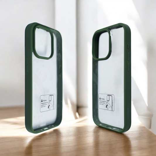 Spigen iPhone 15 Pro | Ultra Hybrid Transparent Case | Green