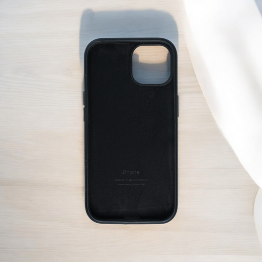 Silicon Back Cover | iPhone 13 mini (Black, Grip Case, Silicon, Pack of: 1)