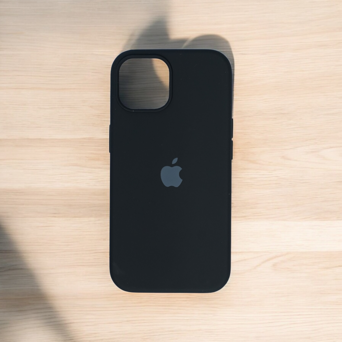 Silicon Back Cover | iPhone 14 (Black, Grip Case, Silicon, Pack of: 1)