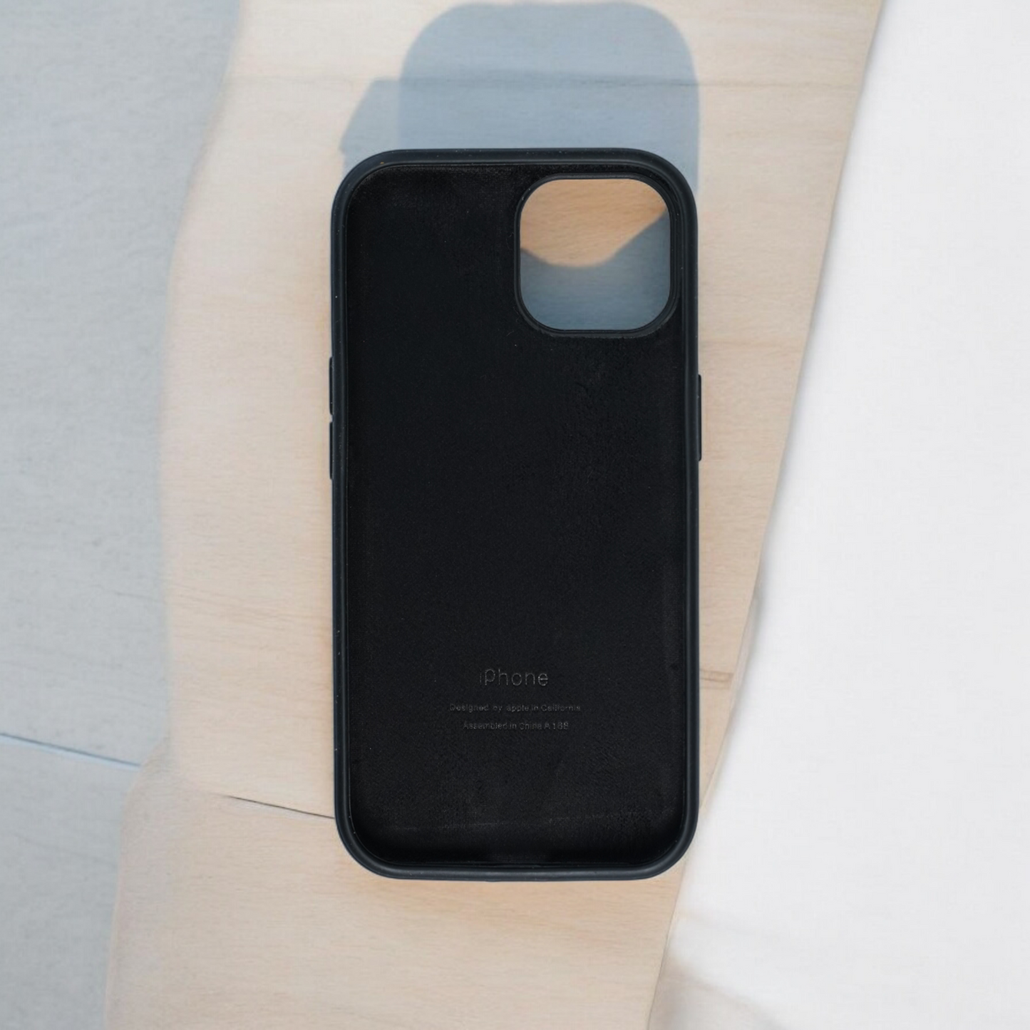 Silicon Back Cover | iPhone 14 (Black, Grip Case, Silicon, Pack of: 1)