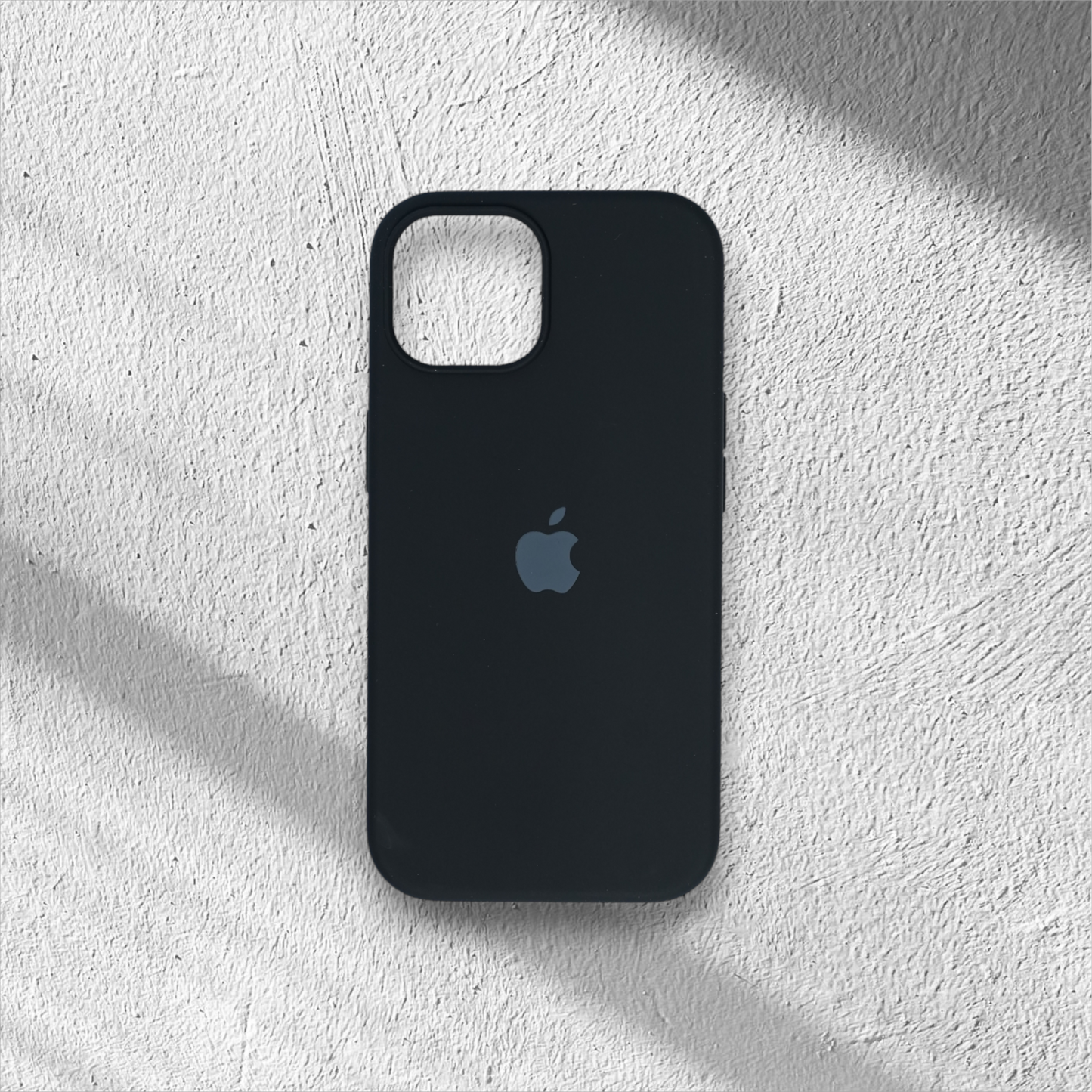 Silicon Back Cover | iPhone 14 Plus (Black, Grip Case, Silicon, Pack of: 1)