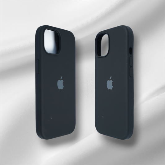 Silicon Back Cover | iPhone 14 Plus (Black, Grip Case, Silicon, Pack of: 1)