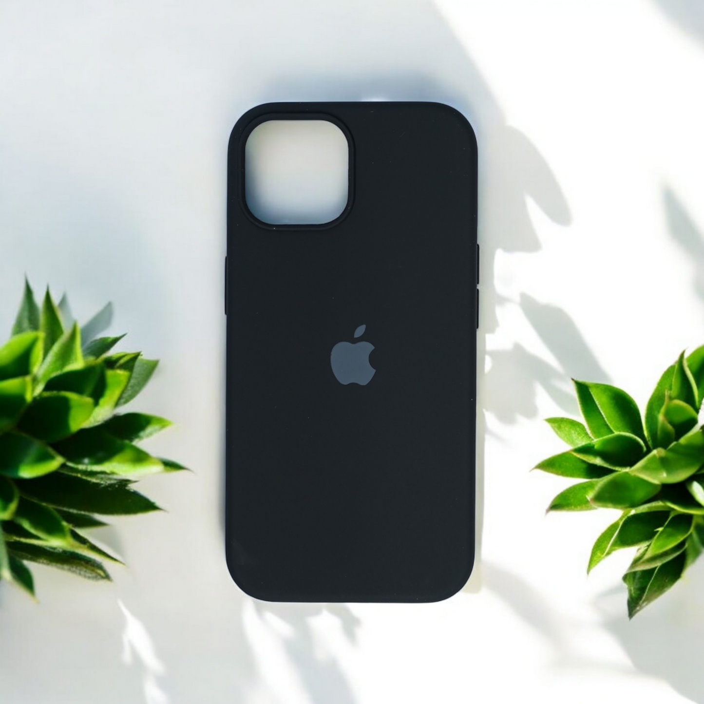 Silicon Back Cover | iPhone 16 Pro Max (Black, Grip Case, Silicon, Pack of: 1)