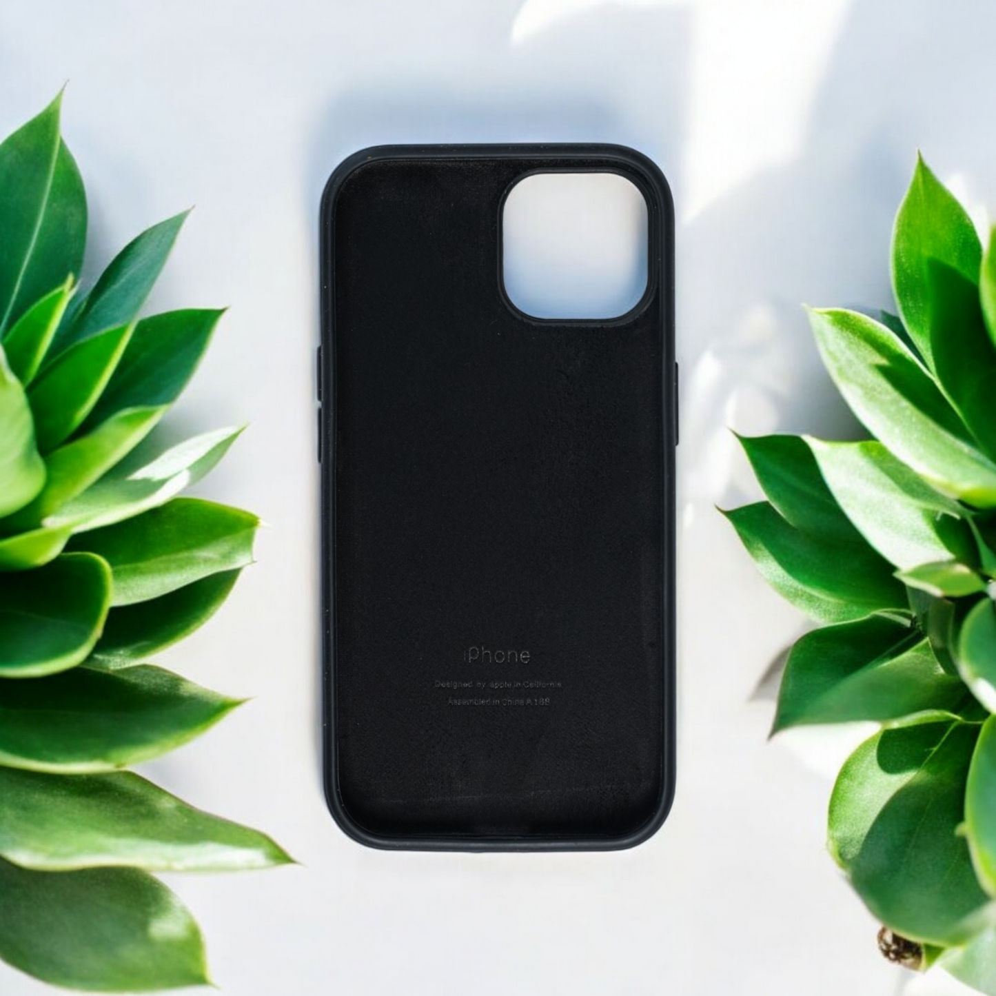 Silicon Back Cover | iPhone 15 Plus (Black, Grip Case, Silicon, Pack of: 1)