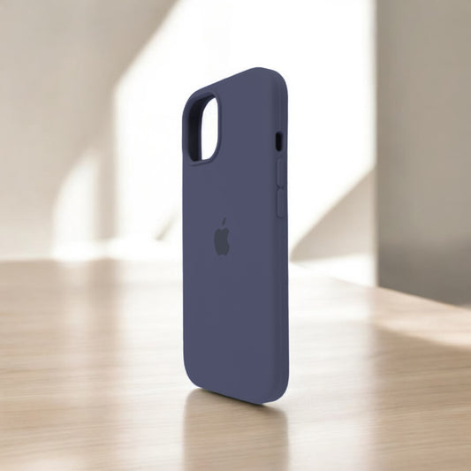 Silicon Back Cover | iPhone 14 (Mild Violet, Grip Case, Silicon, Pack of: 1)