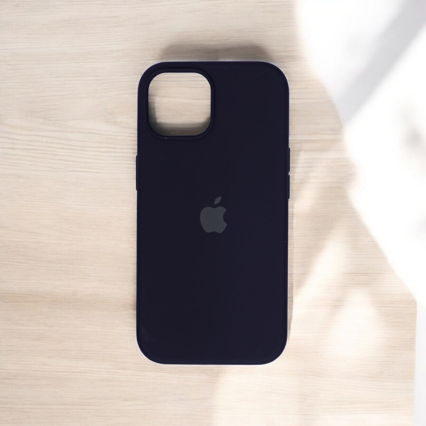 Silicon Back Cover | iPhone 14 Plus (Dark Violet, Grip Case, Silicon, Pack of: 1)