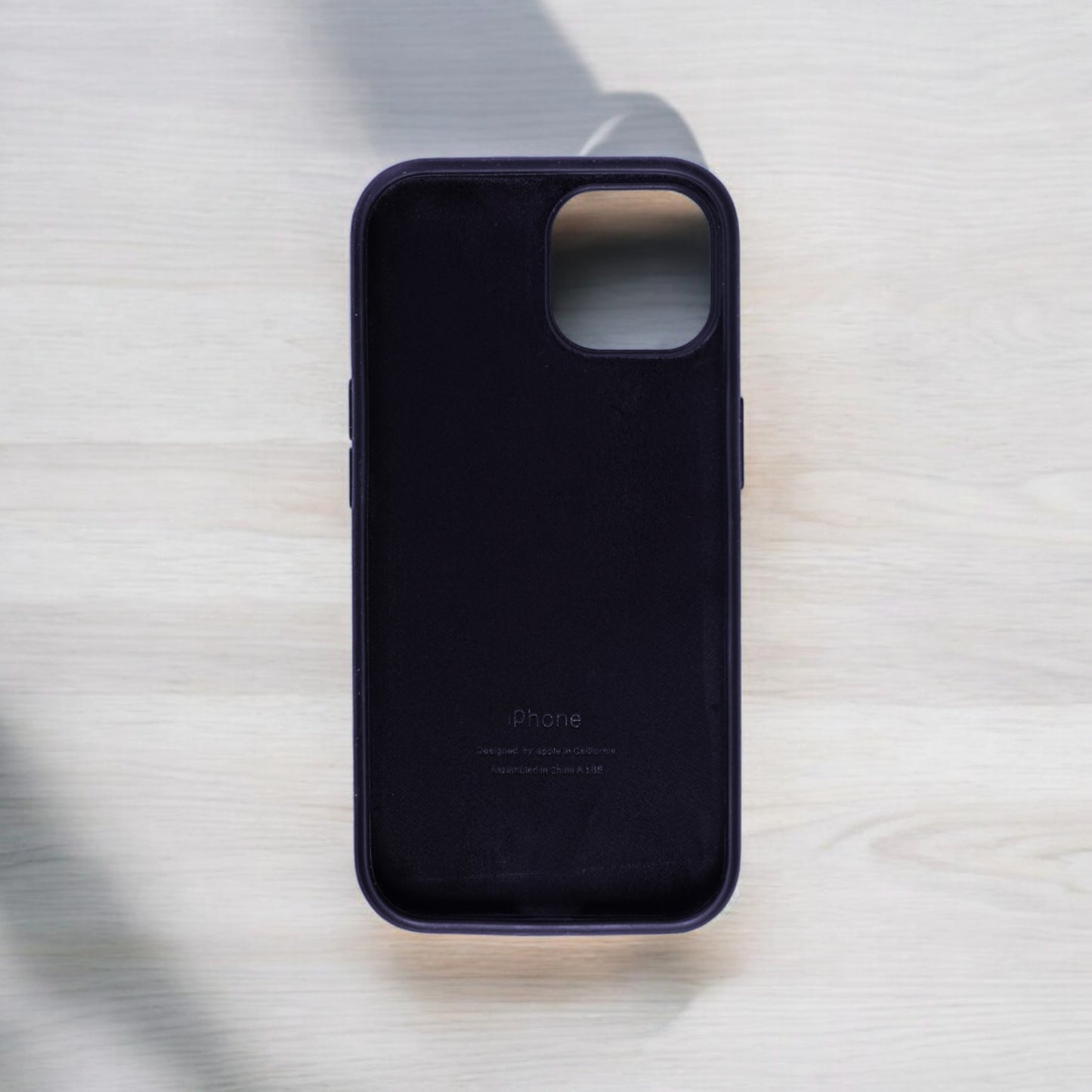 Silicon Back Cover | iPhone 14 Plus (Dark Violet, Grip Case, Silicon, Pack of: 1)