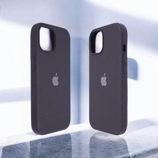 Silicon Back Cover | iPhone 16 Pro Max (Dark Grey, Grip Case, Silicon, Pack of: 1)