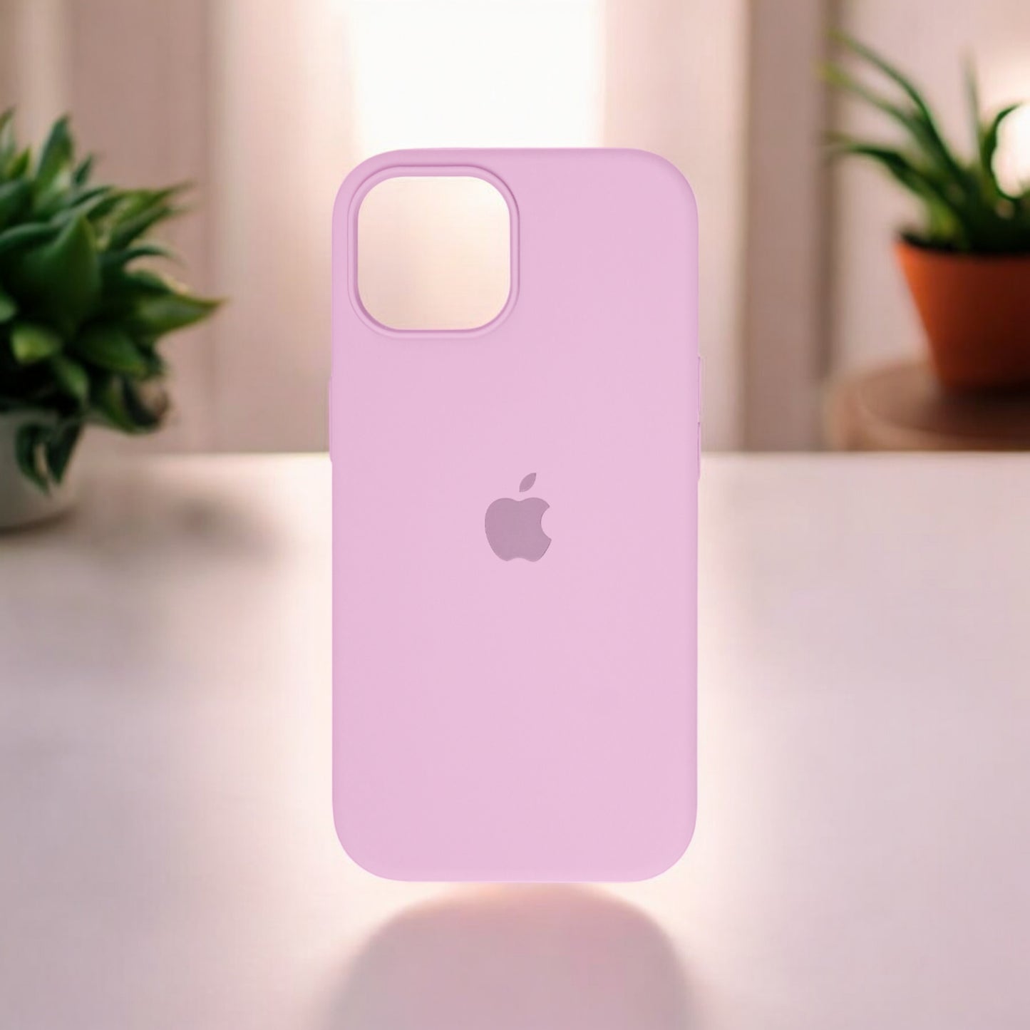 Silicon Back Cover | iPhone 15 Plus (Pink, Grip Case, Silicon, Pack of: 1)