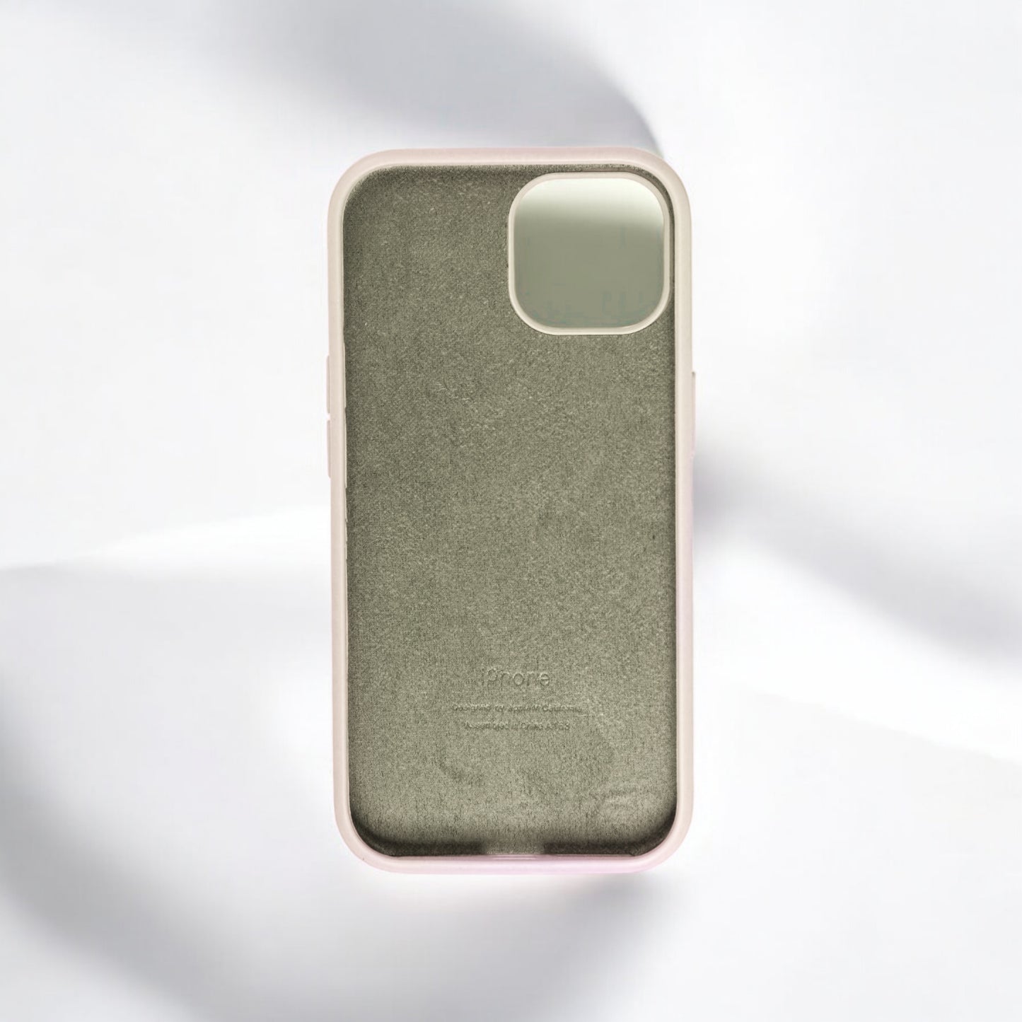 Silicon Back Cover | iPhone 15 Pro (Cream, Grip Case, Silicon, Pack of: 1)